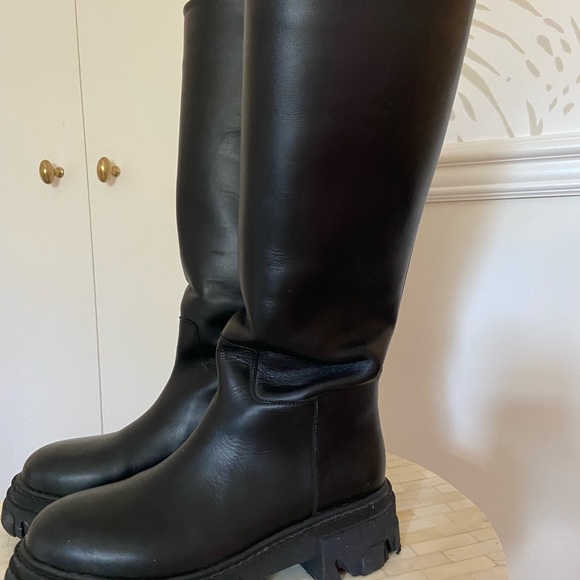 Gia Borghini x Pernille Teisbaek Leather Boots - Picture 7 of 11